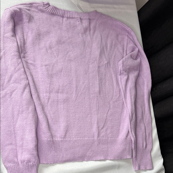 Art Class Lavender Sweater with Red and White XO Design NWT - Picture 5 of 12